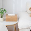Tissue Box Cover Holder, Oak Wood Tissue Box Holder with