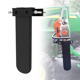 Nrovonis Universal Chainsaw Holder for Tractor 20" Scabbard Carrier Fixed Chainsaw Mount Hanger Rack for Tractors ATVs UTVs Trucks
