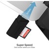 SABRENT SuperSpeed - Lector de tarjetas de memoria flash USB