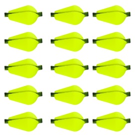 Bojueshaw 15pcs Float Foam Water Drop Strike,Fishing Bobbers Floats,Fly Fishing Accessory,Indicator Teardrop Strike