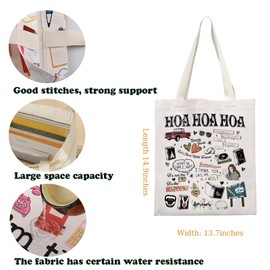 Twilight Movie Inspired Tote Bag Vampire Lovers Shoulder Bag HOA HOA Season Gift Edward Bella Gift Werewolf Gift Forks Gift, hoa tote bag