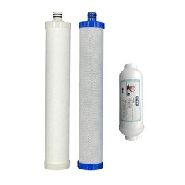 IPW Industries Inc. Compatible AC-30 AC-15 RO 3 Filter Replacement Set for Reverse Osmosis Drinking Water System
