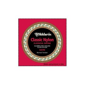 D'Addario EJ27N-1/2 tirant normal - Jeu de cordes pour guitare classique 1/2