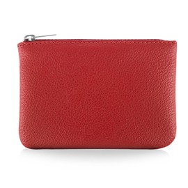 Giantree Small Wallet for Women, Cute PU Lychee Pattern Coin Pocket Portable Change Wallet Mini Coin Purse For Girl Women Ladies ID Key Headset Lipstick(Red)