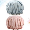 Shower Cap, UPKOCH Japan Double Layer Printed Waterproof Bath Cap