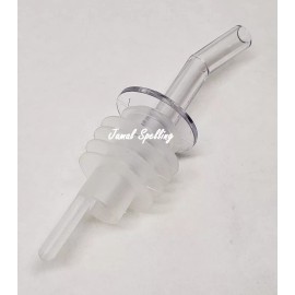 Jamal's Choice 6 Liquor Bottle POUR SPOUTS BIG CORK Pourer FITS Patron 750, 1800, 1.75ltr 1/2gl