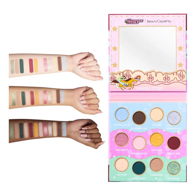 Sombras Cowgirl Cuties The Powerpuff Girl X Beauty Creations Variado