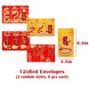 IRCOR TET Decorations 2025 Vietnamese New Year Backdrop with 12