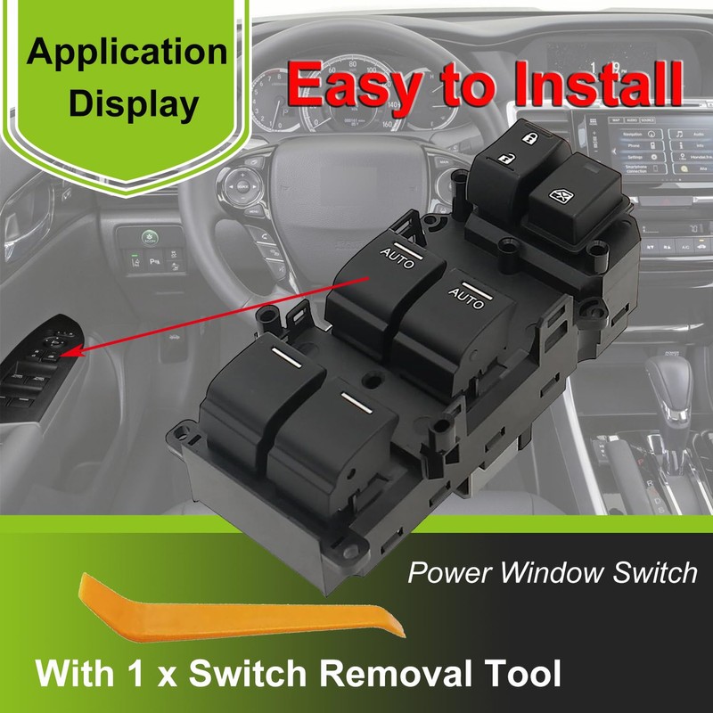 Front Left Side Power Master Window Switch 35750T2AA11 Fit for