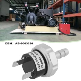 Be In Your Mind 1 Piece Air Compressor Pressure Switch 180-225 PSI AB-9063290 Compatible with Dewalt Compatible with Porter Compatible with Craftsman D55146 Type 8 4.5 Gallon
