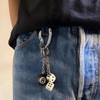 2pcs Cute Carabiner Keychain Cool Y2K Keychains, Key Ring Keychain