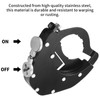 GIONAR Motorcycle Cruise Control Kits, Black Lock Assist Clamp, Rustproof