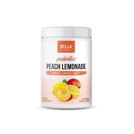 All-Natural Probiotics Peach Lemonade Flavor – Daily Digestive & Gut Health Support, Immune Wellness, 30 Servings