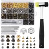 320 PCS Leather Rivets Kit, Leather Snap Fasteners, Snap Button