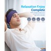 Voerou Auriculares para dormir Con diadema Bluetooth – Auriculares ajustables