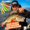 Zite Fishing Inzite Pershad 8 cm - Gummiköder für Hecht-Angeln -