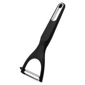 Vasconia 4029383 Pelador de Frutas y Verduras, Negro, One Size