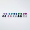 1 Pair Implant Grade Titanium Stud Earrings Set Hypoallergenic 3mm