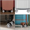 Pack of 8 Suitcase Castors Replacement 60 x 19 mm,