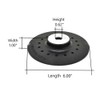 Superior Pads And Abrasives BP60 6 Inch Angle Grinder Backing