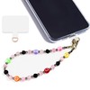 Lostars Beaded Phone Wrist Strap,Detachable Phone Wristlet Strap with Tether