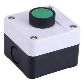 Push Button Switch Switch Switch Box with Push Button Weatherproof Green Push Button Switch Normally Open Switch with One Button for Gate Opener Exit Buttons