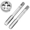 Aceteel M12X1.5 Hand Tap and Die Set, M12X1.5mm Metric Threading