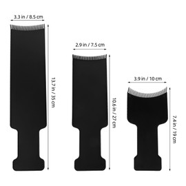 Beavorty Balayage Highlighting Board Set Black Hair Dye Cream Included Stylist Tools for Home Use and Professional Salons