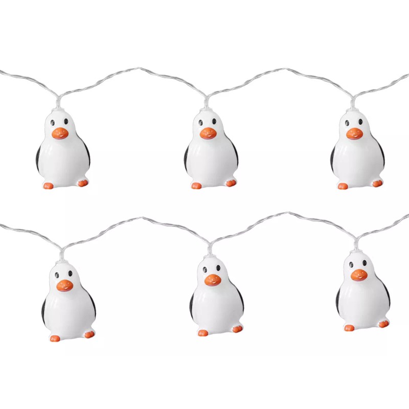 Lecute Serie Pinguino Luz Led 3mts Tira Decoracion Habitacion Kawai