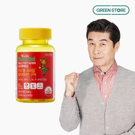 Green Store Kids M.O. Cal Multivitamin Gummy, single option / 그린스토어  키즈 엠오이칼 멀티비타민 구미, 단일옵션