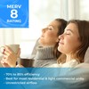 SpiroPure 24X30X1 MERV 8 Pleated Air Filters - Made in