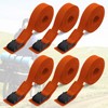 6.6ft Lashing Straps with Adjustable Cam Buckles Tie Down Cinch