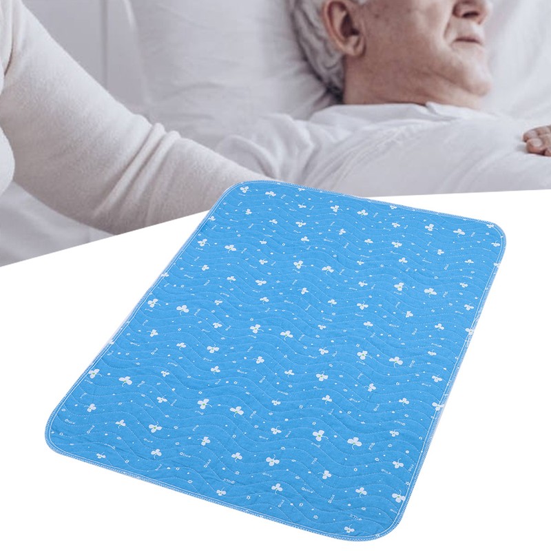 Four layer Antislip Adult Incontinent Pad Washable Reusable Underpads for