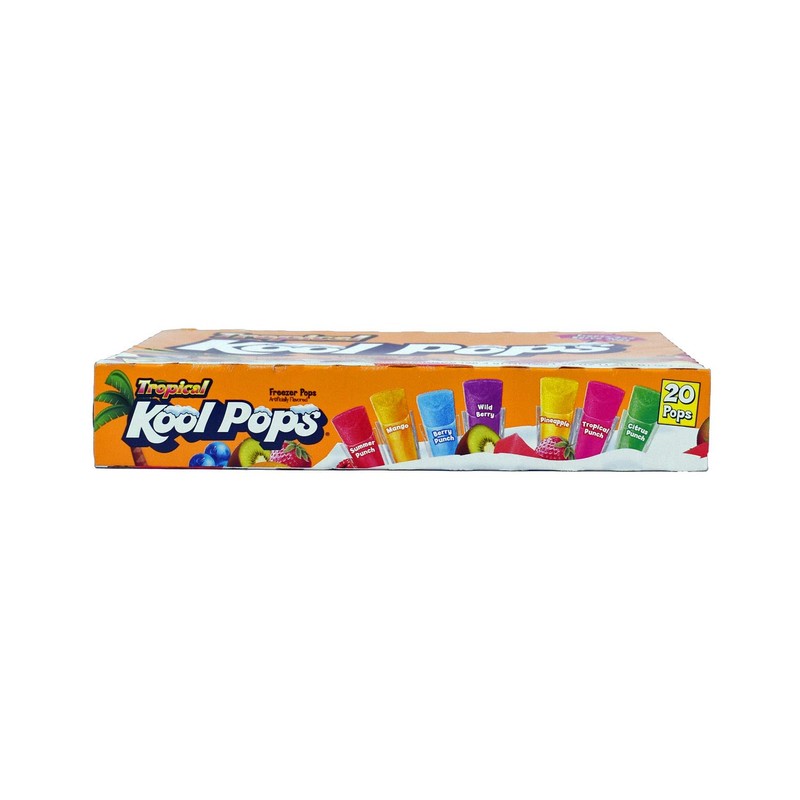 Kool Pops Tropical 20 Freezer Pop 567g