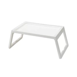 Aerglo IKEA Klipsk Multipurpose Foldable Bed Tray, 56 x 36 x 26 cm (White)