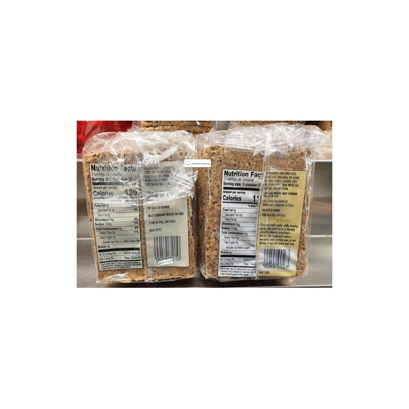 Generic Trader Joe’s Gluten Free Seeds & Grains Norwegian Crispbread