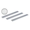 3 Rejillas De Acero Galvanizado Hexaline, Rugo 48-rha, Aco