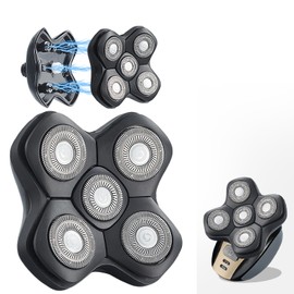 Universal Magnetic 5 Blades for FREEBIRD FREEDOM GROOMING Replacement heads Head Shaver and other brands shaver