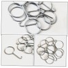 LIFKOME 10pcs Stainless Steel Drain Key Lifting Hooks Ergonomic Shower