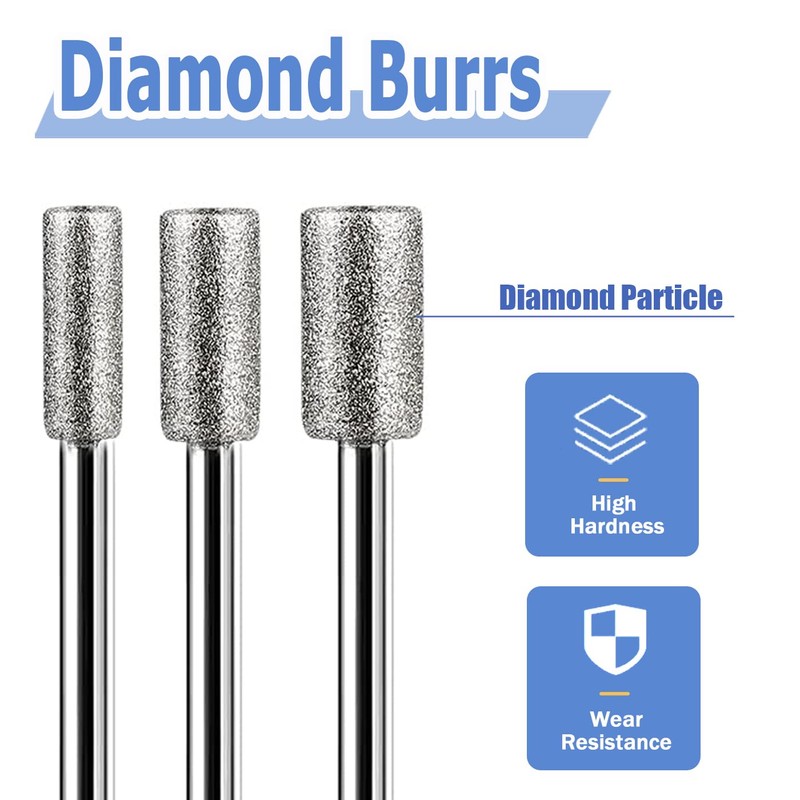 Mesee 2 Packs Chainsaw Sharpening Attachment Kit, Chain Saw Blade