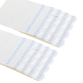 LVYKING Self-Adhesive Nail-Free Picture Frame Hanging Wall Art Frame Hook Adhesive Tape Without Residue. Residue-Free Double-Sided Tape,20-Pairs(40 Strips)