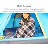 Fleece Sleeping Bag Portable Travel Warm Sleeping Bag for Adults