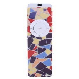 MP3 Player, Portable Music Player with Built-in Speaker, 180mAh MP3 Music Player for Running Travel Business, Support Up to 64GB (Blue Mix)