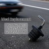2Pcs Transmission Filler Cap, Car ATF Rubber Plug Cap Compatible