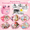 Terawetre Kids Camera Instant Print, Kids Camera for Girls Boys,