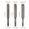 HARFINGTON 3pcs Plus SDS Ground Rod Driver 23/64" for 5/16"
