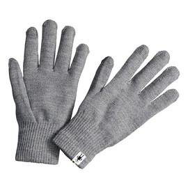 Smartwool Merino Wool Liner Glove - Touch Screen Compatible Design for Men and Women SILVER GRAY HEATHER M Unisex
