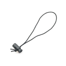 JCBIZ 5PCS Elastic Cable Tie Adjustable Button Tightening Strap 2.5mm Thick x 15 cm Multifunctional Cord Organizer for Securing Waterproof Cloth Awnings Tent Banners