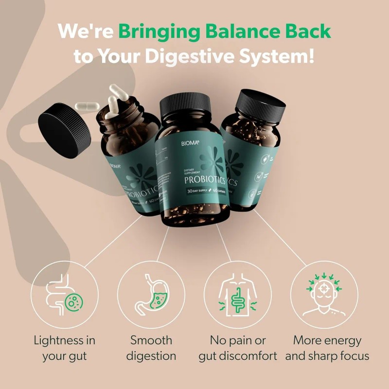 Bioma Probióticos Para El Control Del Peso Y La Salud