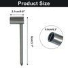 LifCratms 1 Pcs 5/16" Silver Guitar Truss Rod Wrench, 8mm